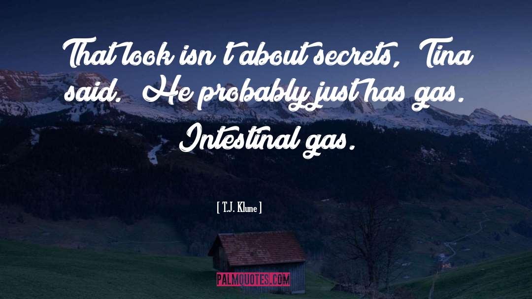 Farts Gas quotes by T.J. Klune