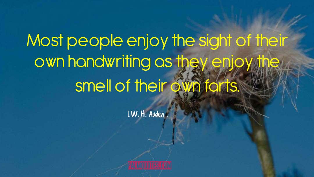 Farts quotes by W. H. Auden