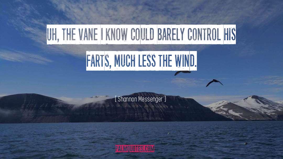 Farts quotes by Shannon Messenger