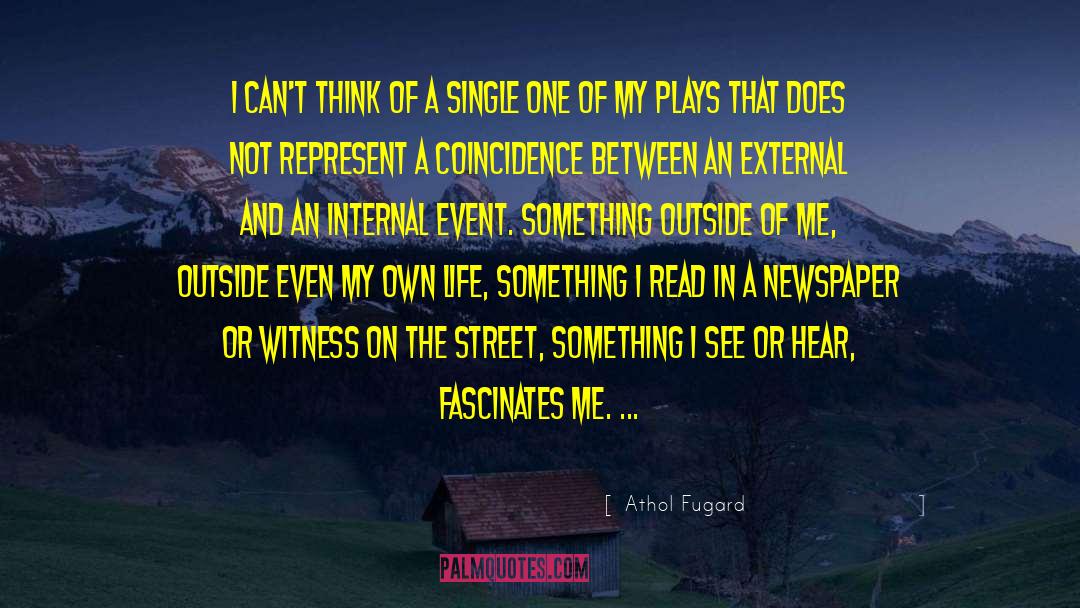 Fascinates quotes by Athol Fugard