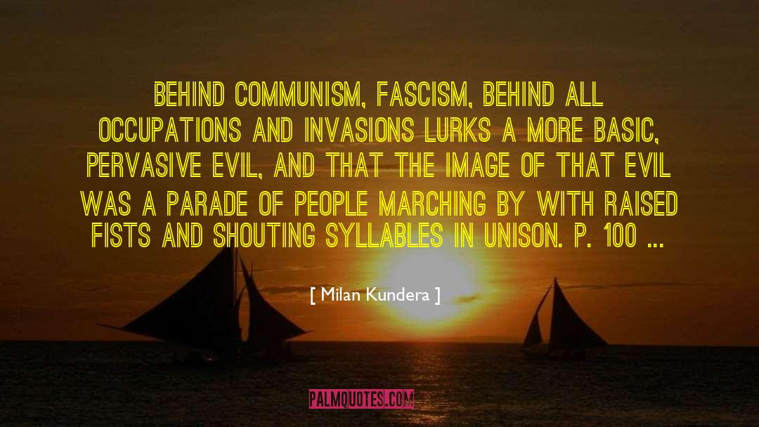 Fascism quotes by Milan Kundera