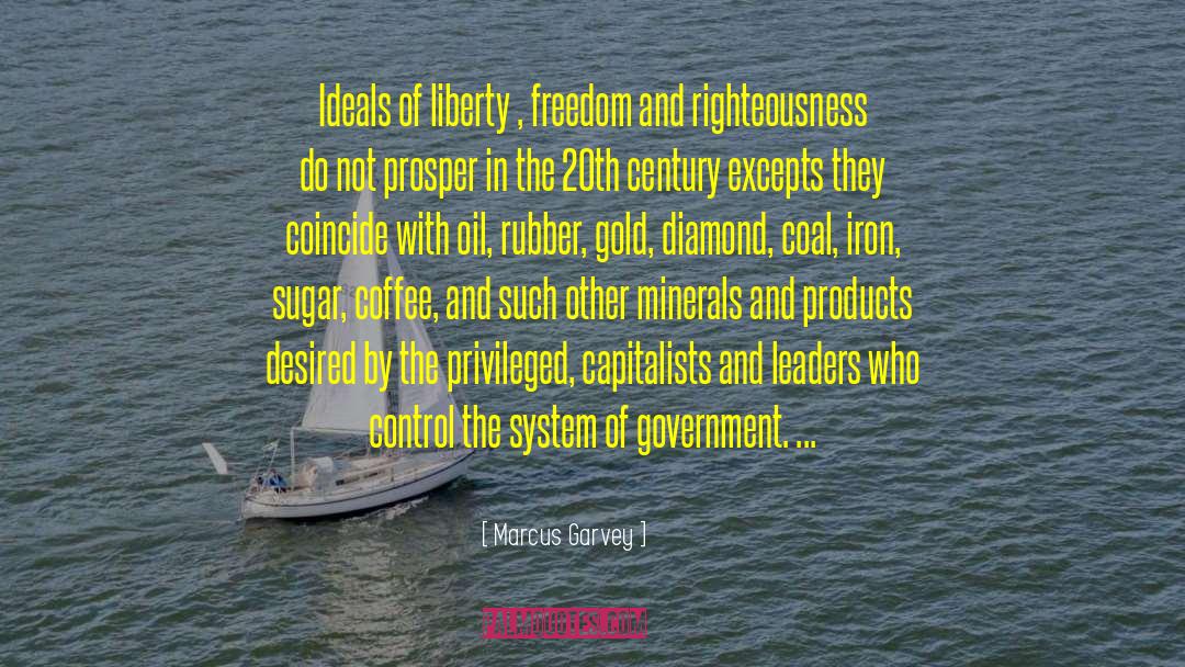 Fascist Corporate Ideals quotes by Marcus Garvey