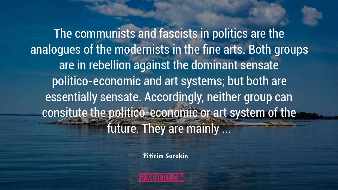 Fascists quotes by Pitirim Sorokin