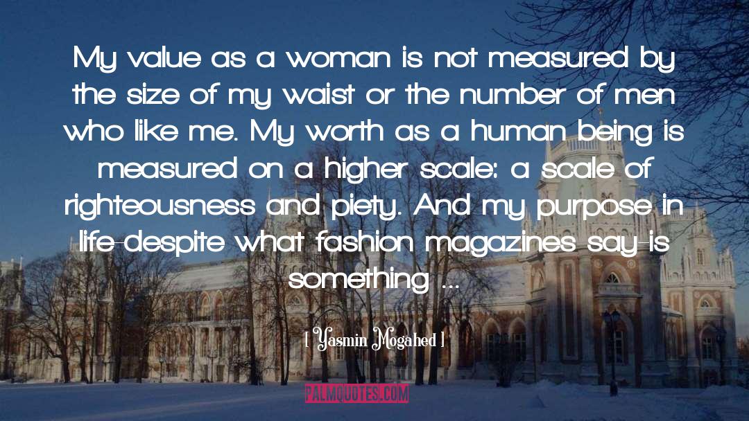 Fashion Blog quotes by Yasmin Mogahed