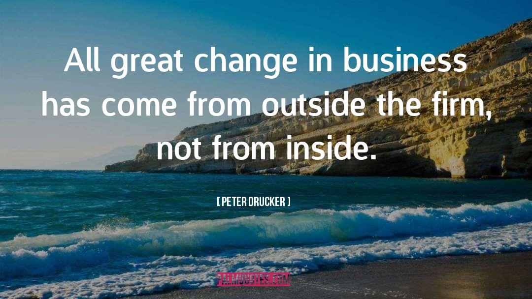 Fashion Business quotes by Peter Drucker
