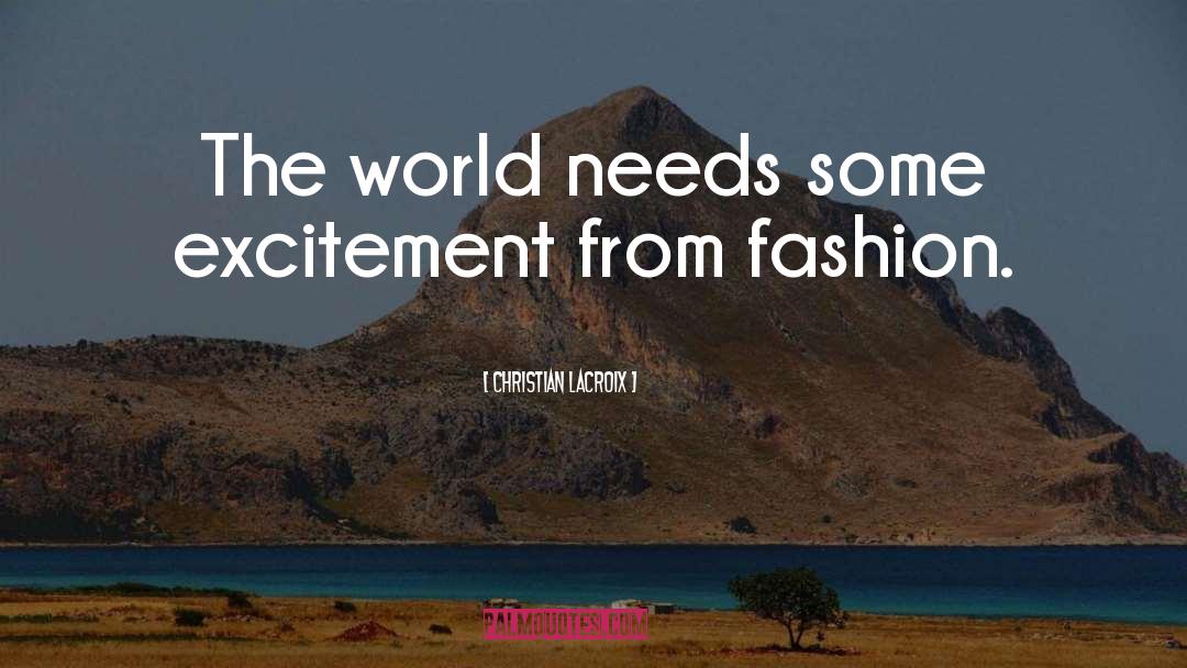 Fashion Icon quotes by Christian Lacroix