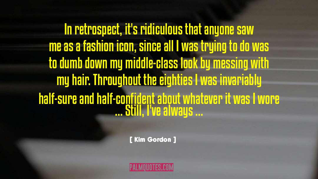 Fashion Icon quotes by Kim Gordon