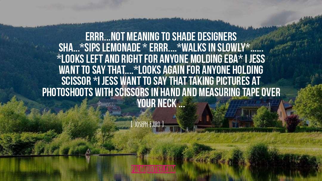 Fashion Industry quotes by Joseph Ejiro