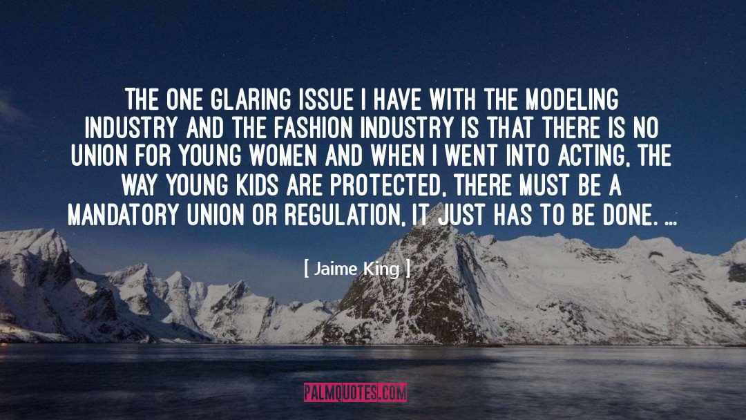 Fashion Industry quotes by Jaime King
