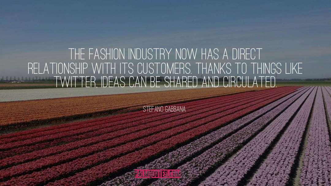 Fashion Industry quotes by Stefano Gabbana