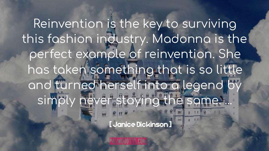 Fashion Industry quotes by Janice Dickinson
