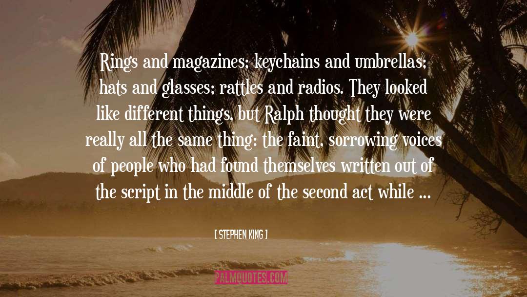 Fashion Magazines quotes by Stephen King