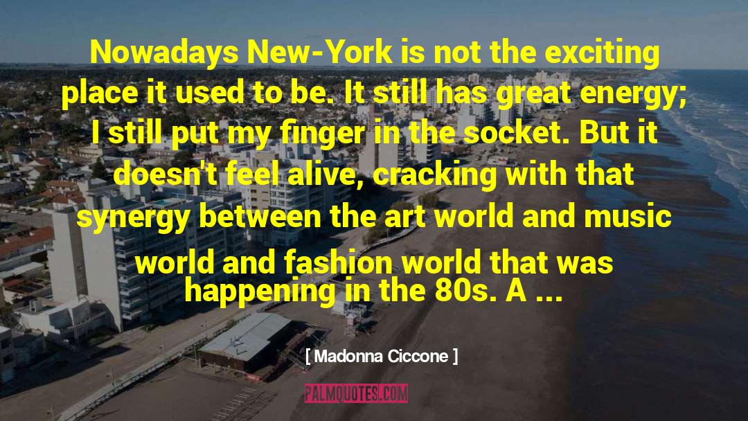 Fashion Model quotes by Madonna Ciccone