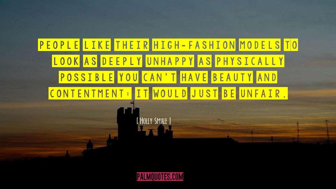 Fashion Models quotes by Holly Smale