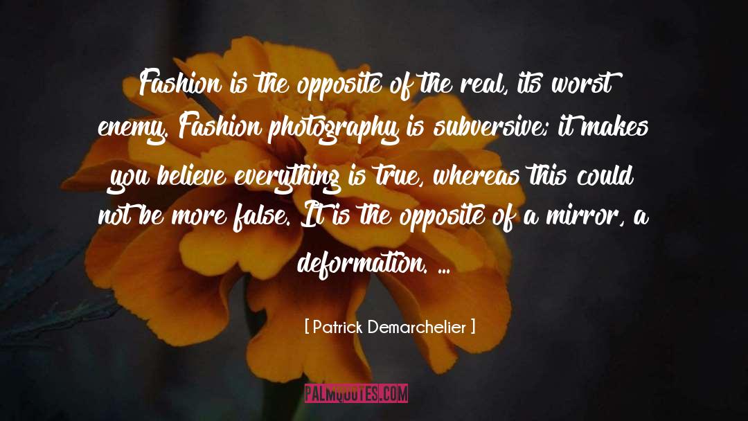 Fashion Photography quotes by Patrick Demarchelier