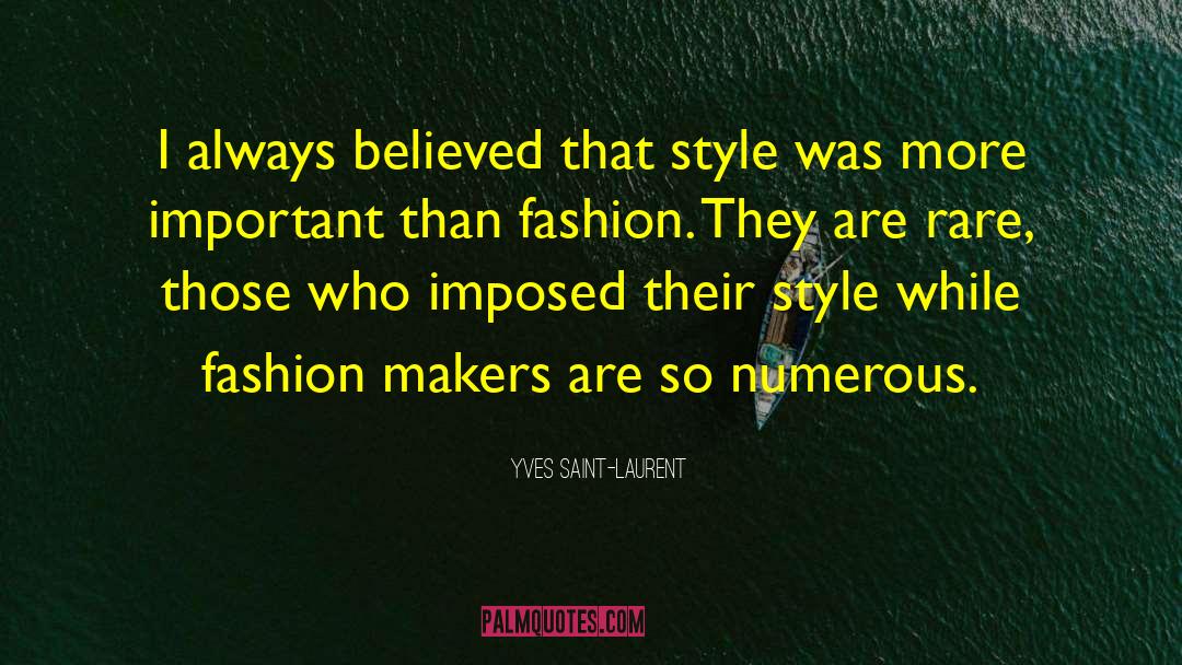 Fashion Style quotes by Yves Saint-Laurent