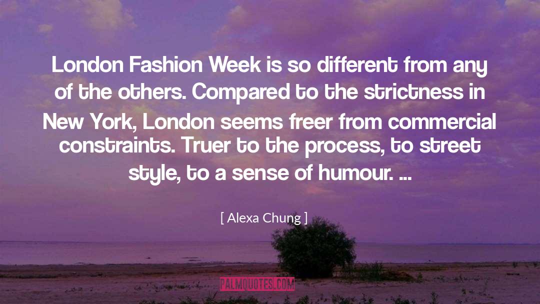 Fashion Week quotes by Alexa Chung