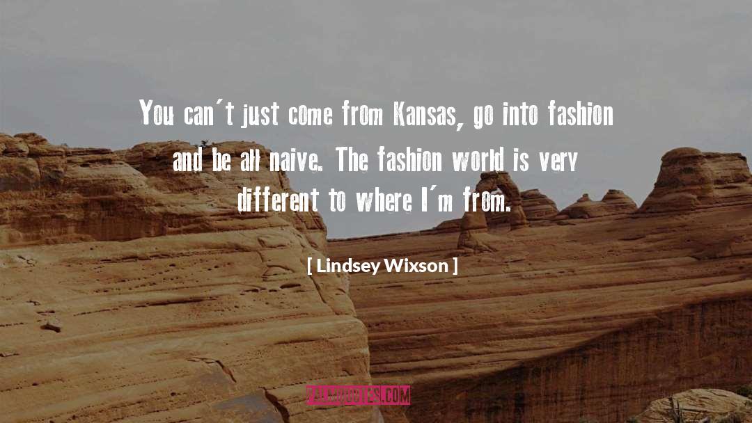 Fashion World quotes by Lindsey Wixson