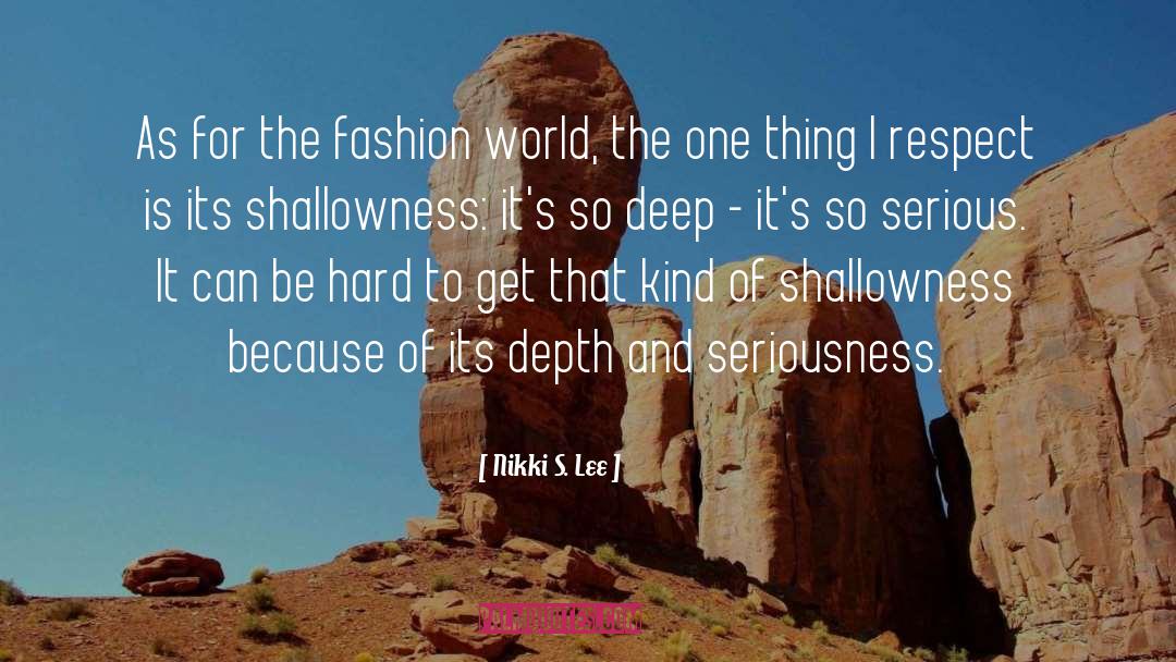 Fashion World quotes by Nikki S. Lee