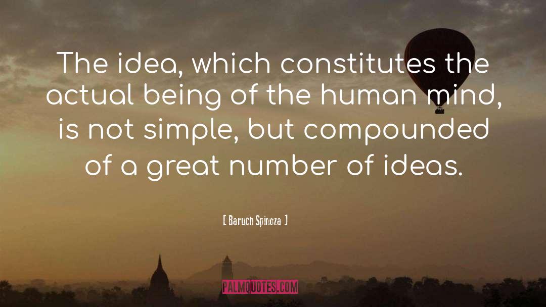 Fashionable Ideas quotes by Baruch Spinoza