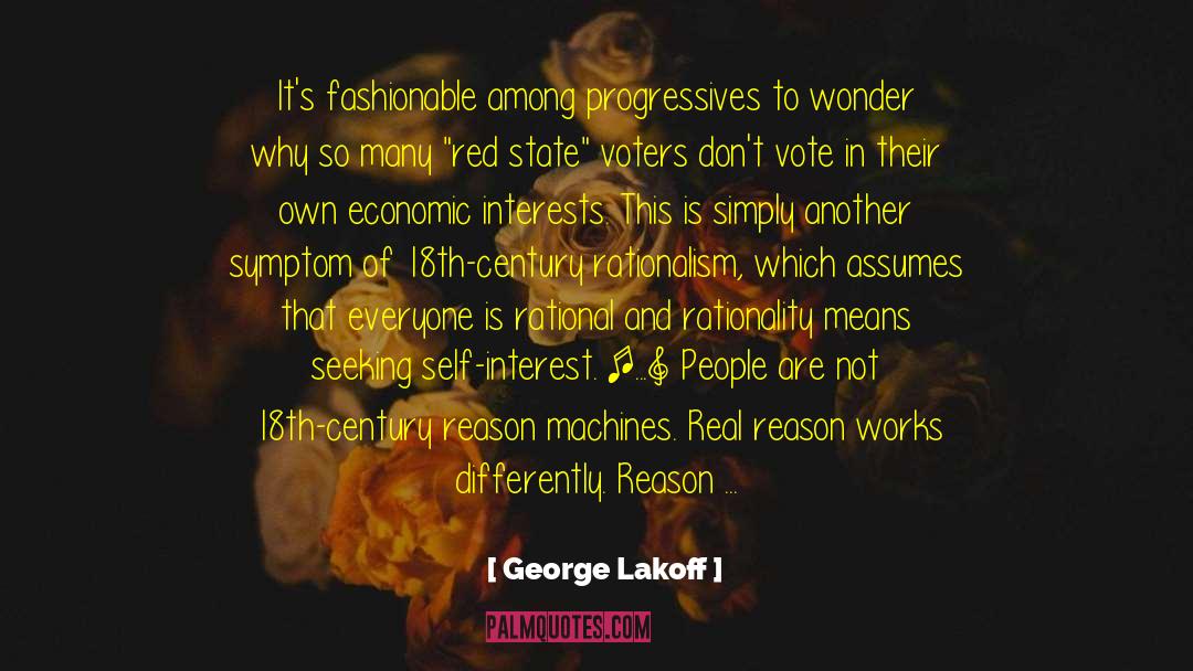 Fashionable quotes by George Lakoff