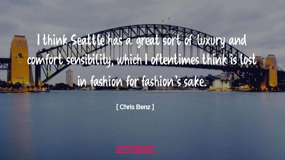 Fashions quotes by Chris Benz