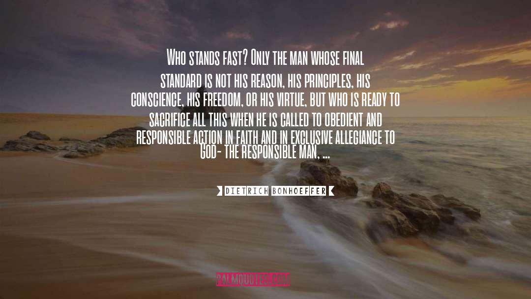 Fast Action Fast Result quotes by Dietrich Bonhoeffer