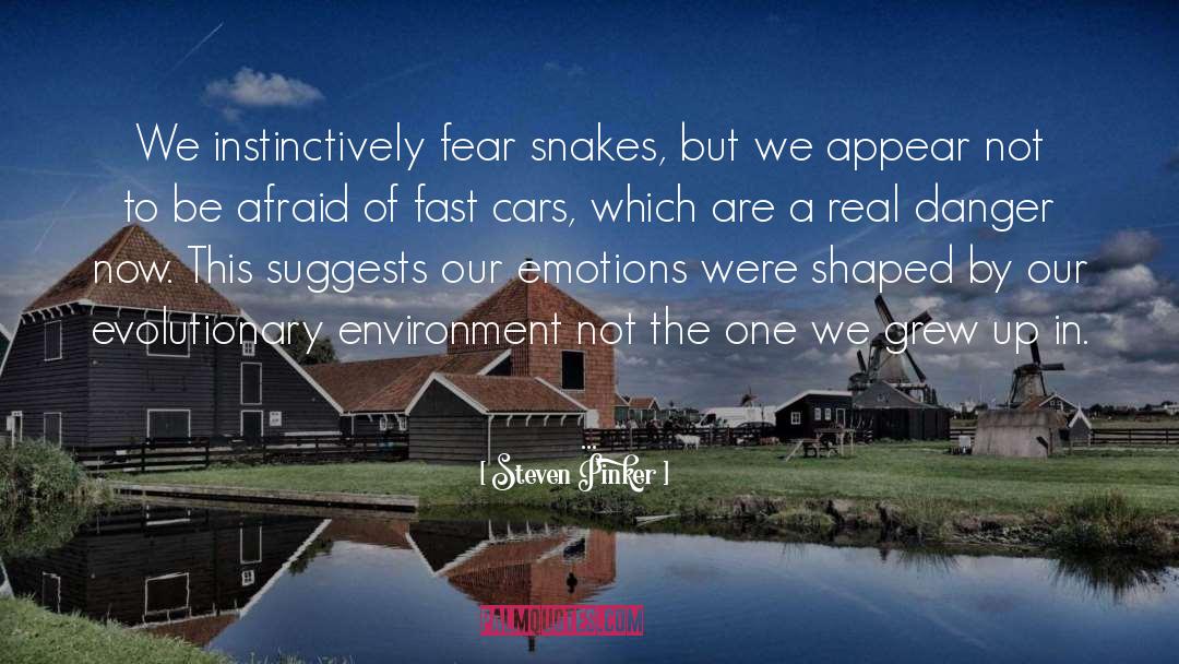 Fast Car quotes by Steven Pinker