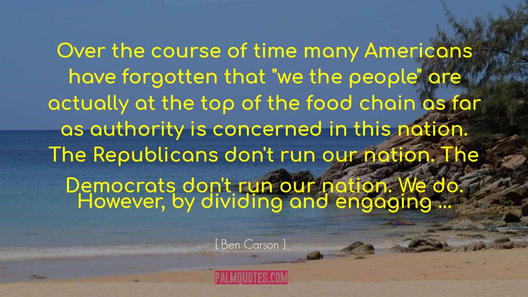 Fast Food Nation Memorable quotes by Ben Carson