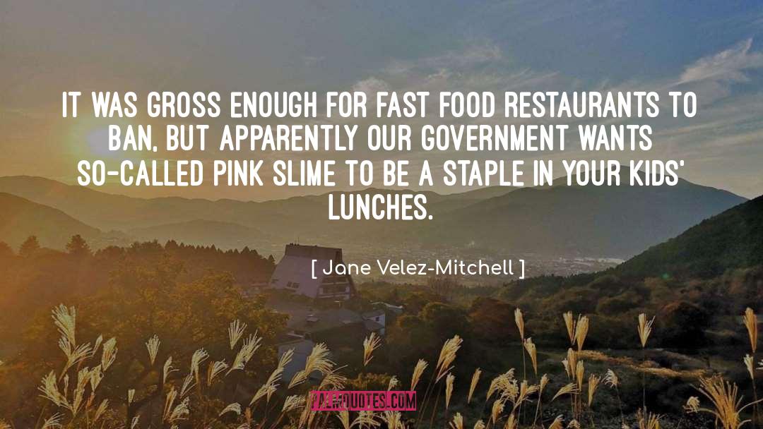 Fast Food quotes by Jane Velez-Mitchell