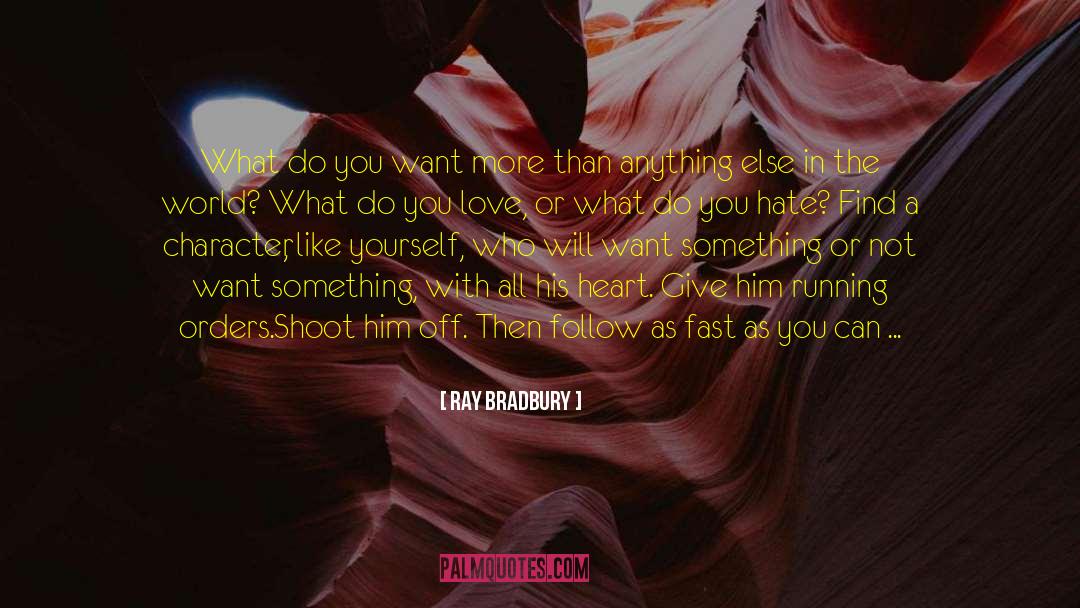 Fast Pace quotes by Ray Bradbury