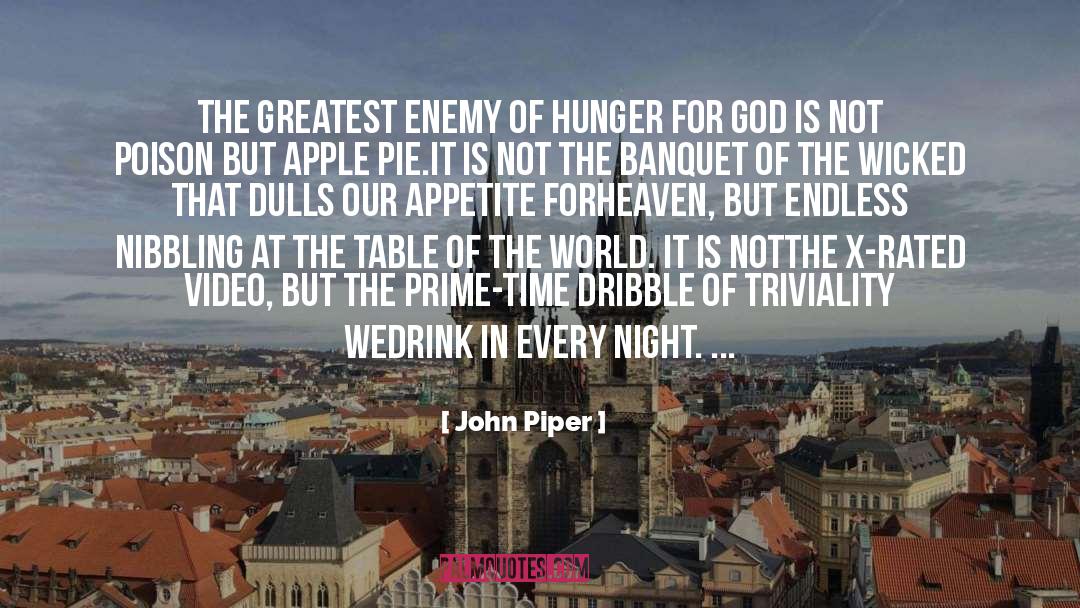 Fasting quotes by John Piper