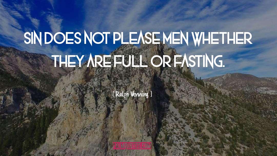 Fasting quotes by Ralph Venning