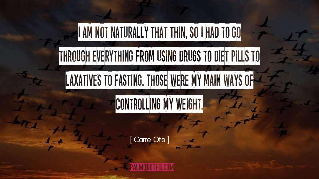 Fasting quotes by Carre Otis