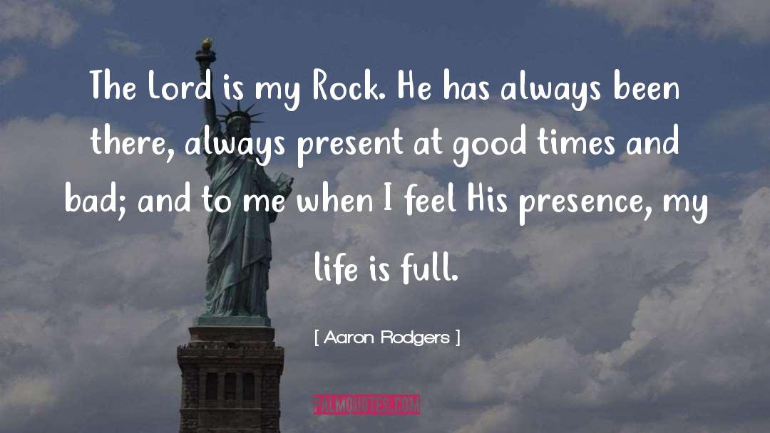 Fastnet Rock quotes by Aaron Rodgers