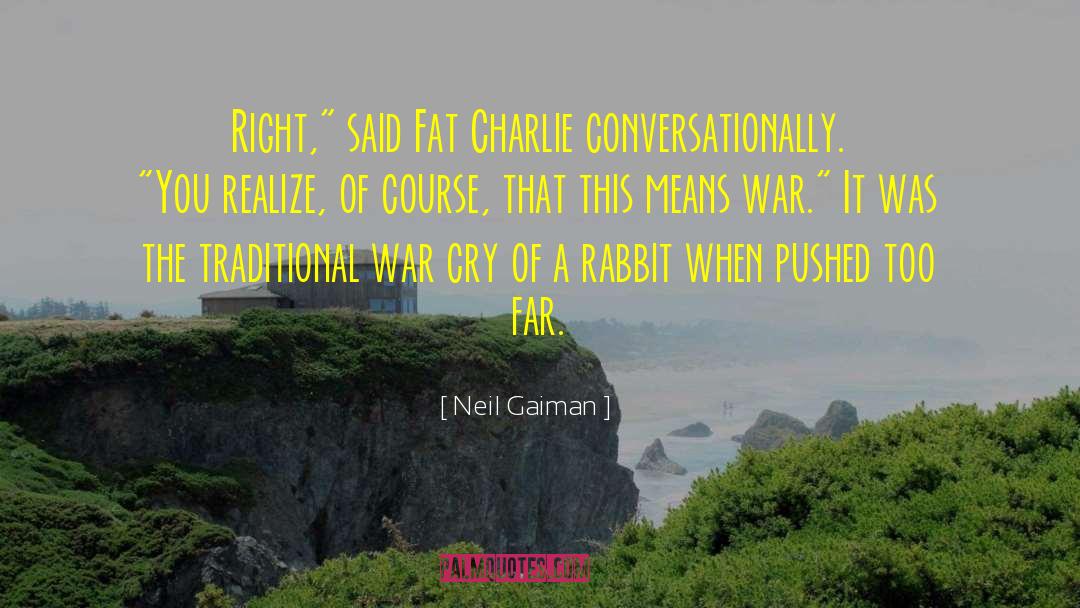 Fat Charlie quotes by Neil Gaiman