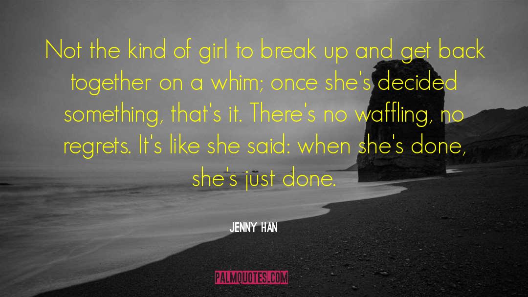 Fat Girl quotes by Jenny Han
