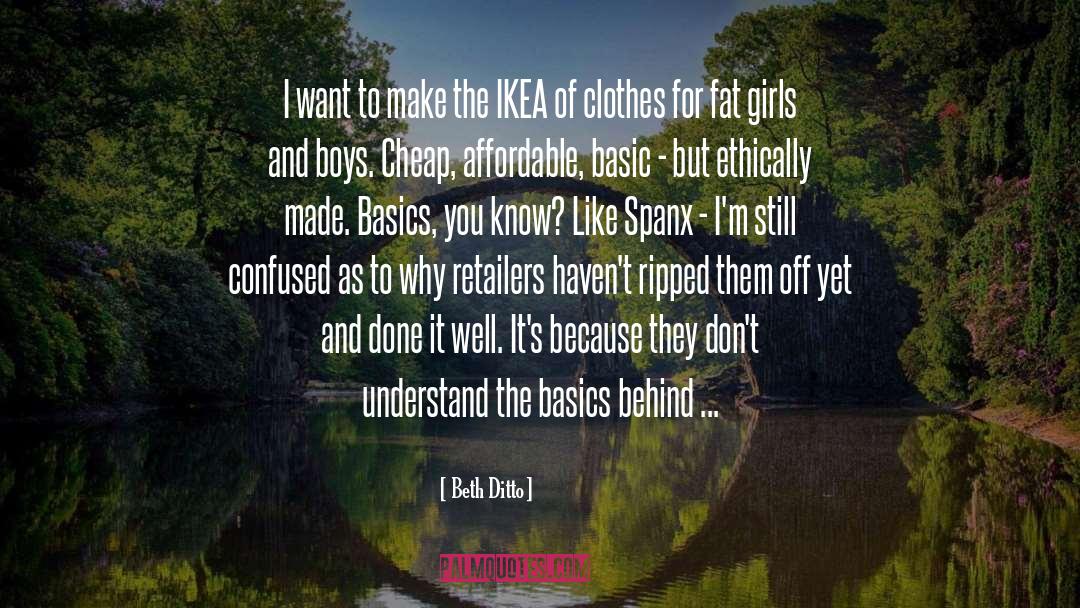 Fat Girls quotes by Beth Ditto