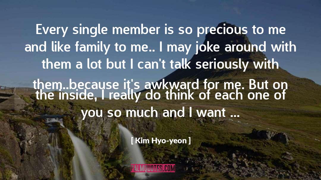 Fat Joke quotes by Kim Hyo-yeon