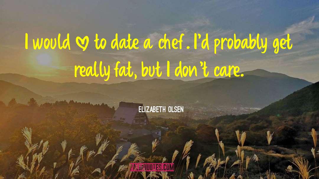 Fat Liberation quotes by Elizabeth Olsen