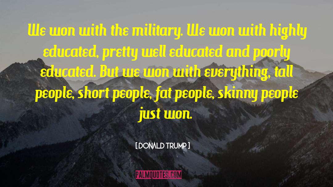 Fat People quotes by Donald Trump