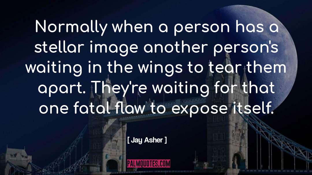 Fatal Flaw quotes by Jay Asher