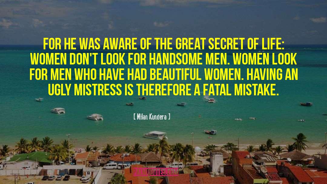 Fatal Mistakes quotes by Milan Kundera