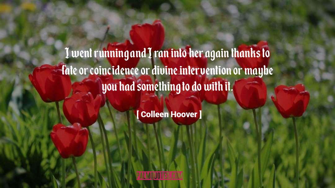 Fate Agency quotes by Colleen Hoover