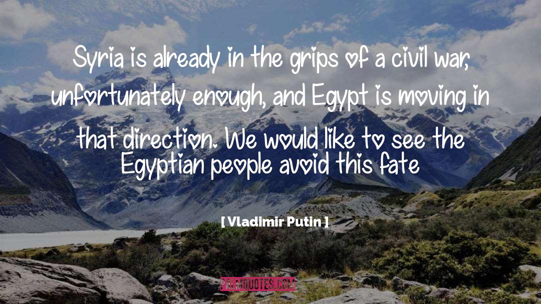 Fate And Destiny quotes by Vladimir Putin
