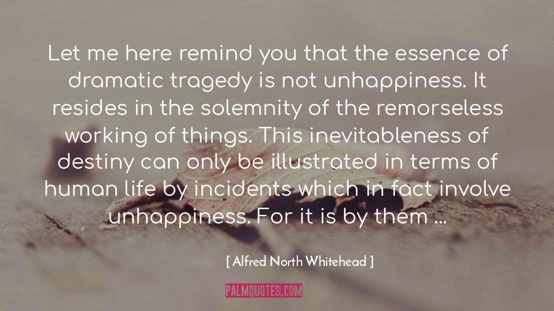 Fate Destiny quotes by Alfred North Whitehead