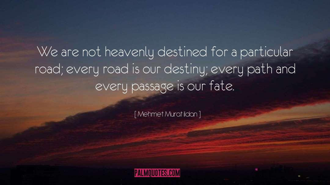 Fate Destiny quotes by Mehmet Murat Ildan