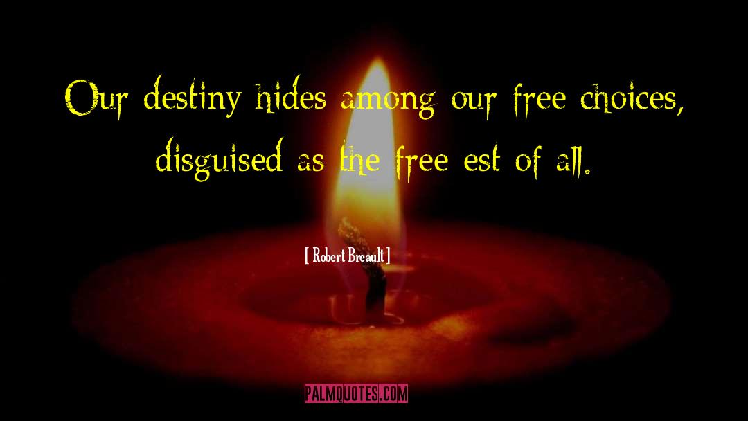 Fate Destiny quotes by Robert Breault