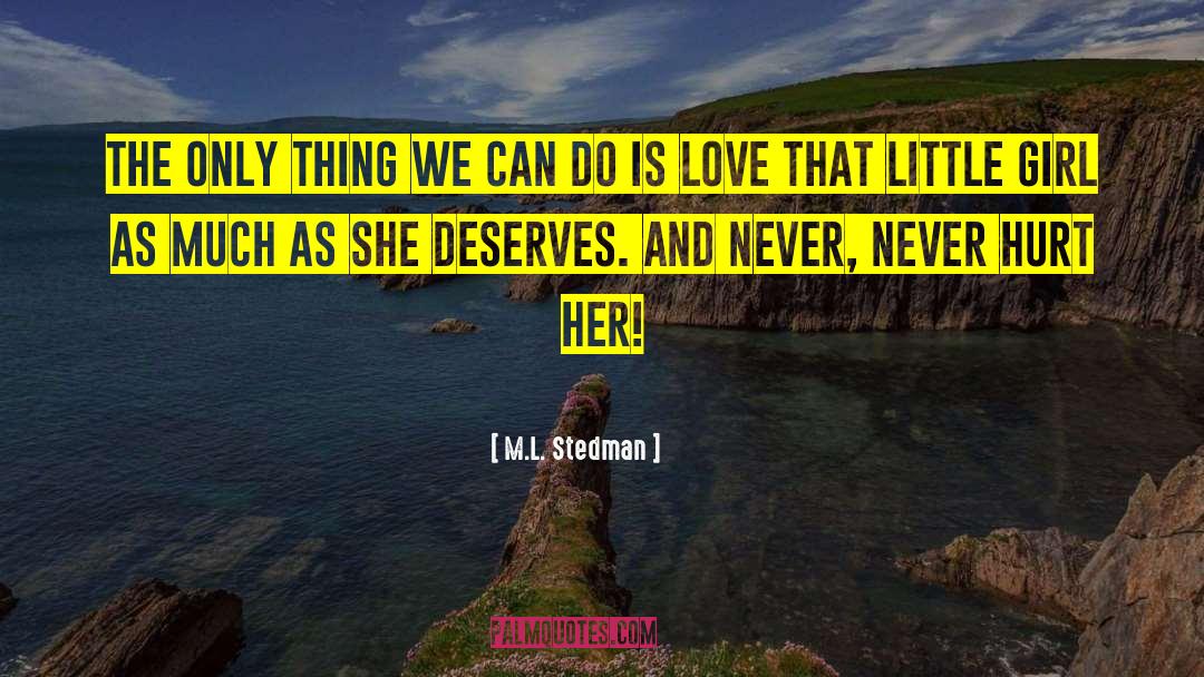 Fate Love quotes by M.L. Stedman