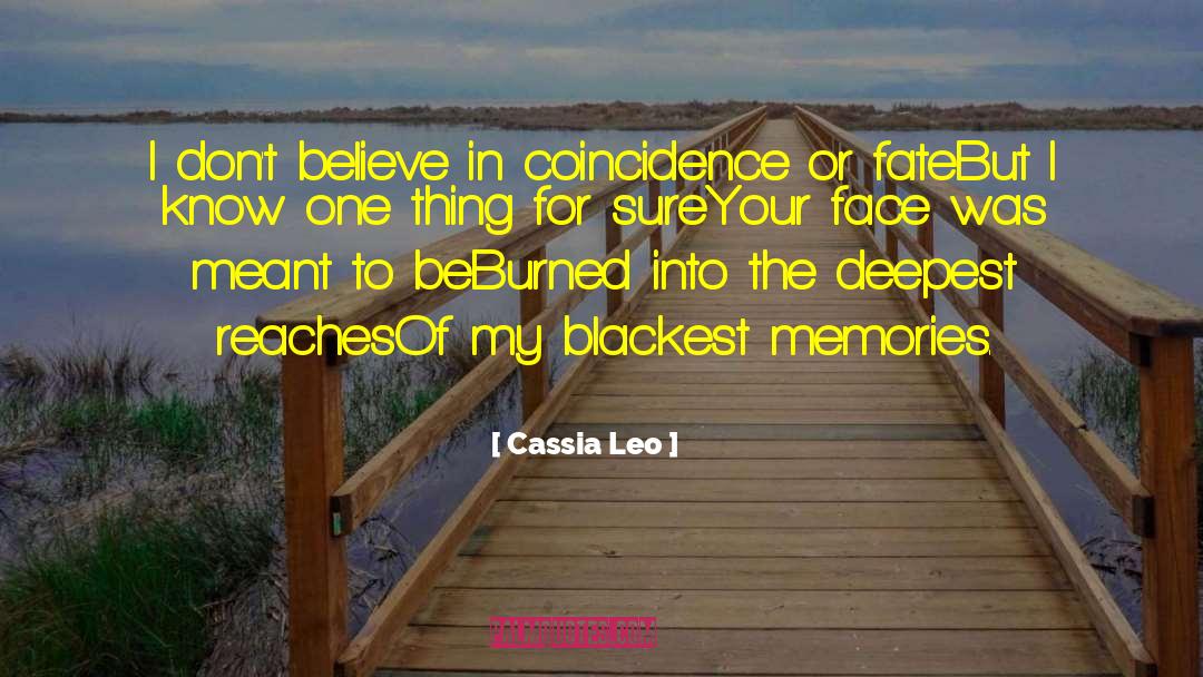 Fate Love quotes by Cassia Leo
